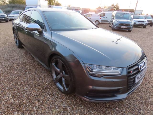 Audi S7 4.0 S7 TFSI Quattro Black Edition 5dr S Tronic Hatchback Petrol Grey