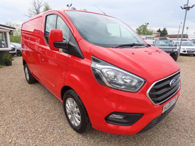 Ford Transit Custom 2.0 EcoBlue 130ps Low Roof Limited Van Panel Van Diesel Red