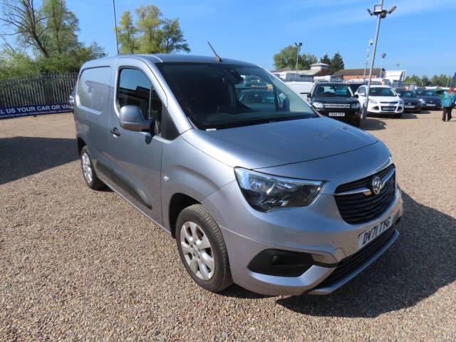 Vauxhall Combo Cargo 2000 1.5 Turbo D 100ps L1 H1 Griffin Van Panel Van Diesel Grey