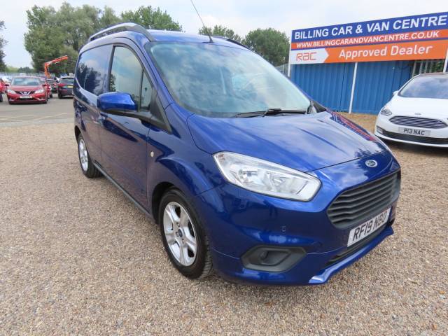 Ford Transit Courier 1.5 TDCi 100ps Limited Van [6 Speed] - NO VAT Panel Van Diesel Blue