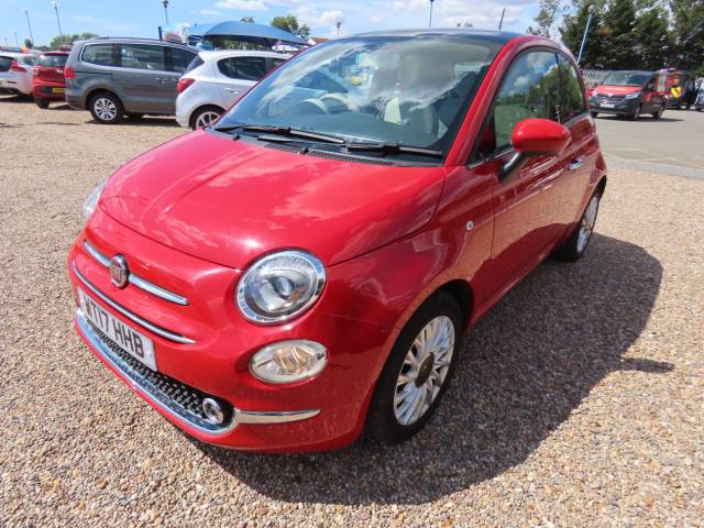 2017 Fiat 500 1.2 Lounge 3dr