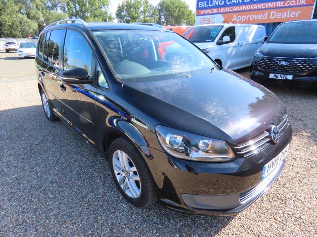 Volkswagen Touran 1.6 TDI 105 BlueMotion Tech SE 5dr DSG MPV Diesel Black