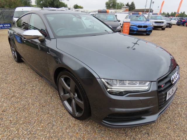 Audi A7 4.0 S7 TFSI Quattro Black Edition 5dr S Tronic Hatchback Petrol Grey